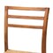 Baxton Studio Arthur MidCentury Modern Walnut Brown Mahogany Wood and Natural Rattan Counter Stool 212-12811-ZORO - alternate 6
